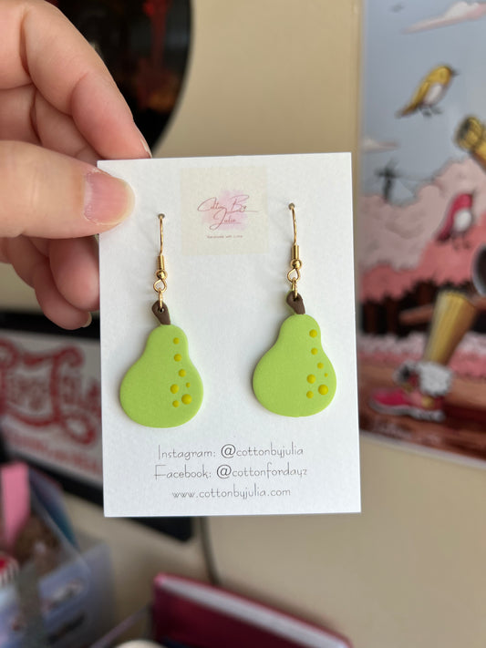 Pear Earrings