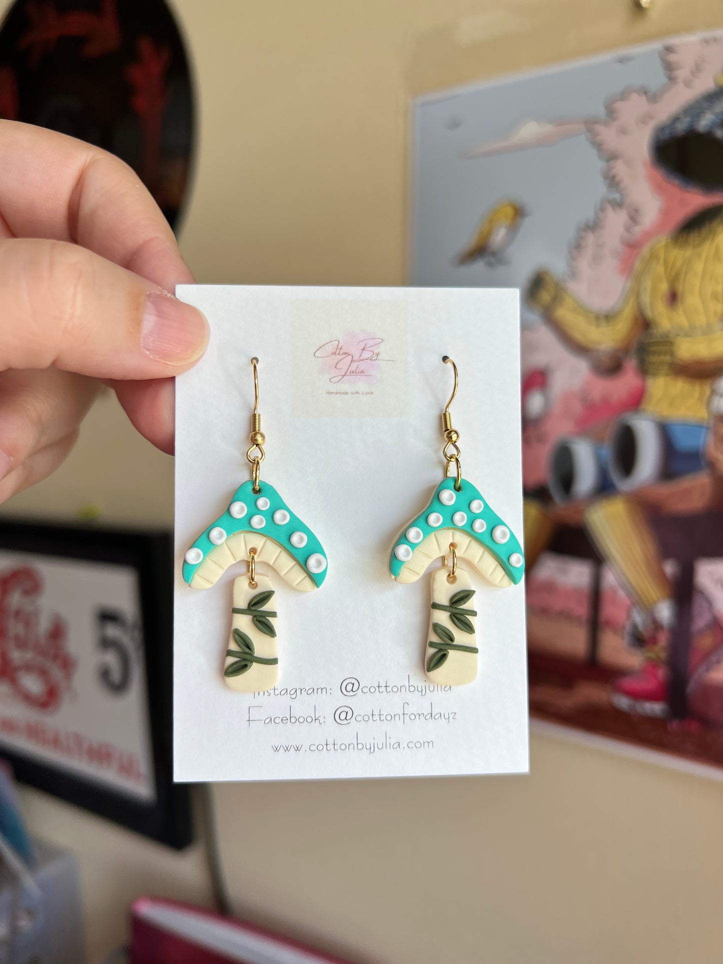 Ocean Teal Earrings