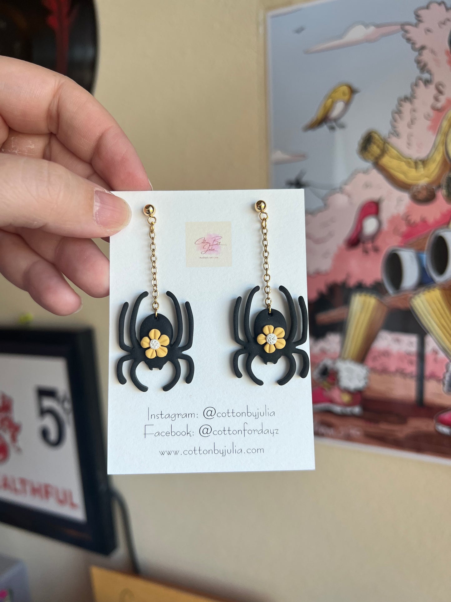 Spider Earrings