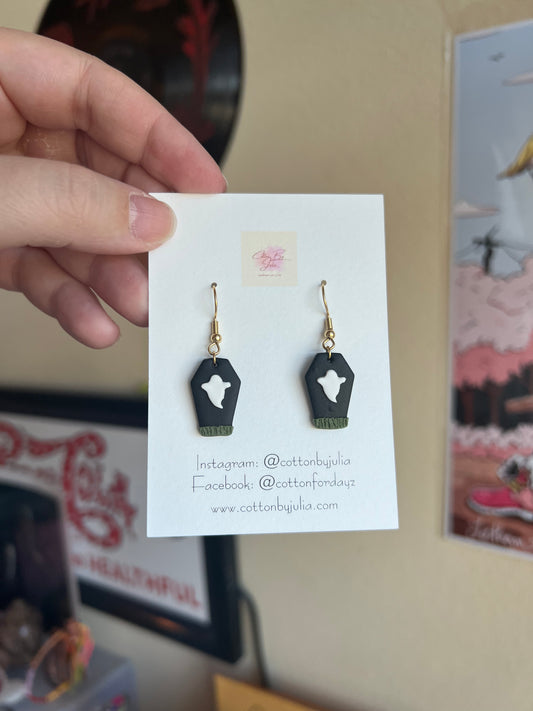 Coffin Earrings