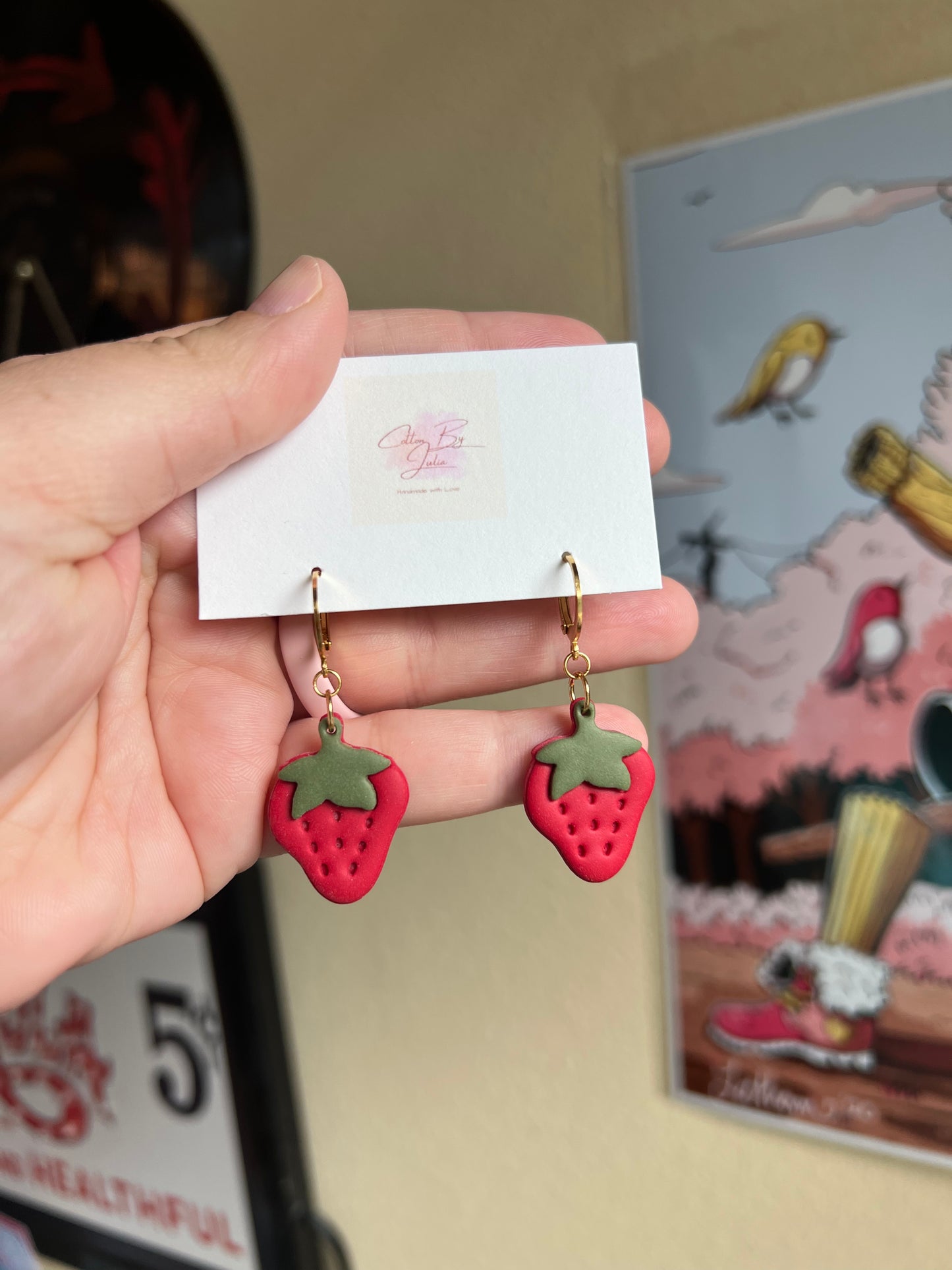 Strawberry Earrings