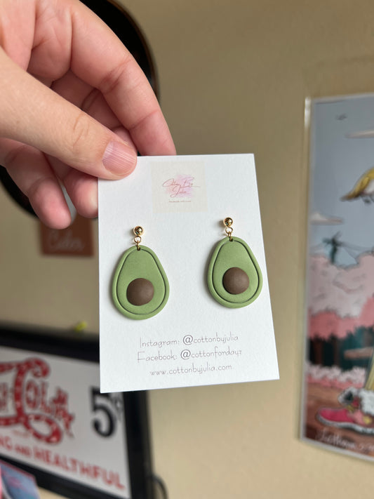 Avocado Earrings