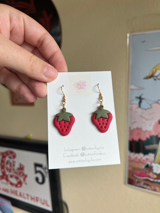 Strawberry Earrings