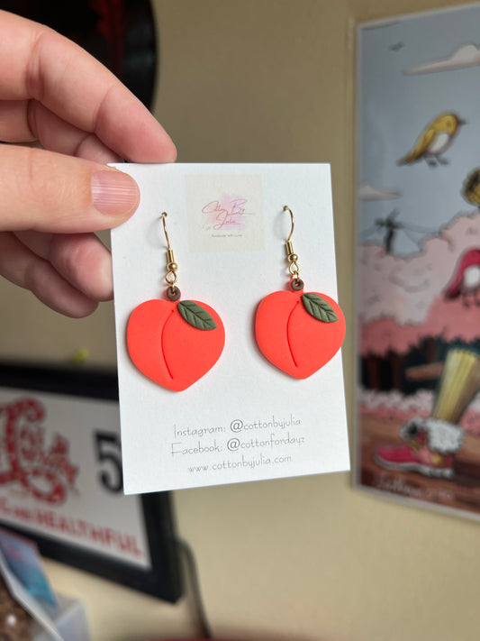 Peach Earrings