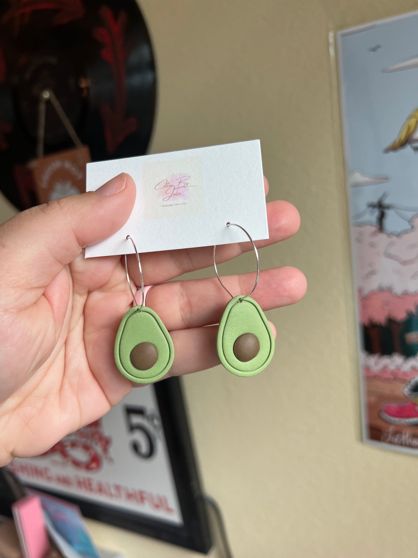 Avocado Earrings