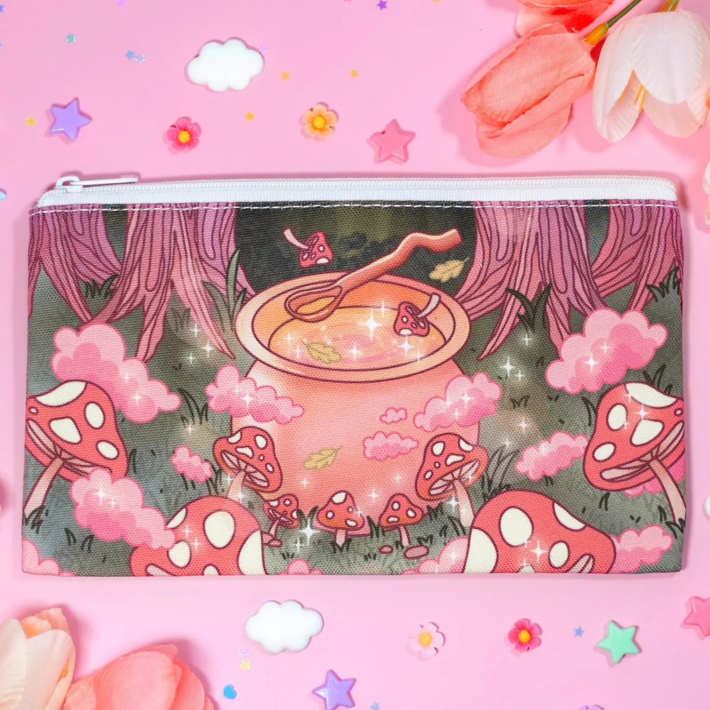 Mushroom Cauldron Pencil Case