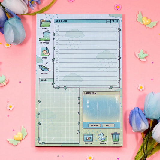 Rainy Day Planner Pad